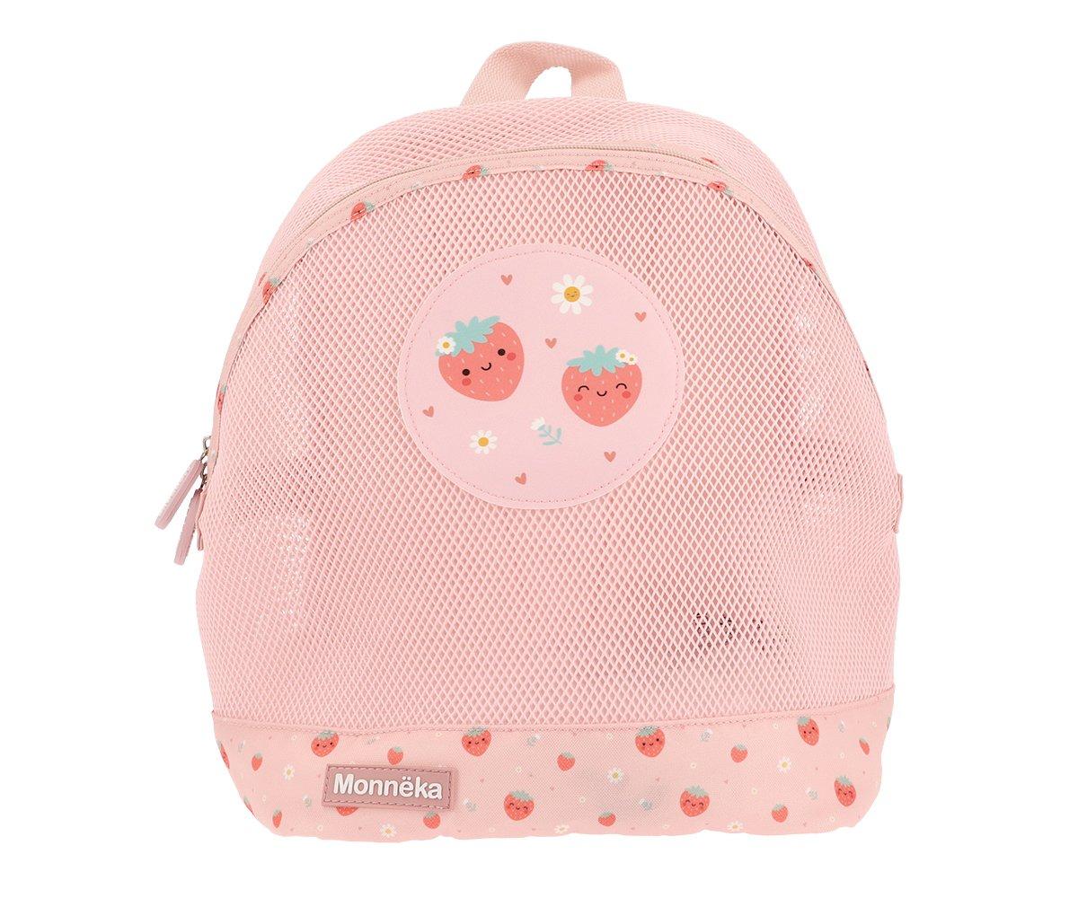 Mochila infantil Anti-areia Strawberries- Monneka