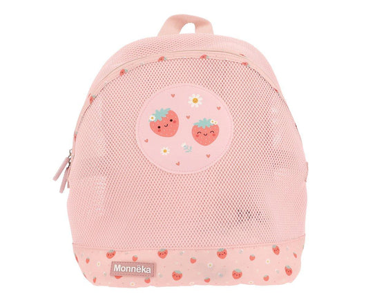 Mochila infantil Anti-areia Strawberries- Monneka