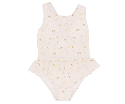 Fato de Banho Cruzado com folhos Starlight-Monnëka