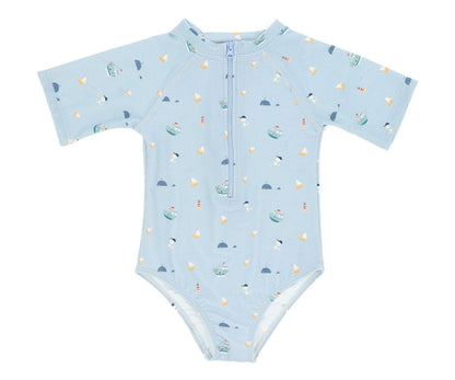 Fato de banho com Zíper Fishing Boat- Monneka