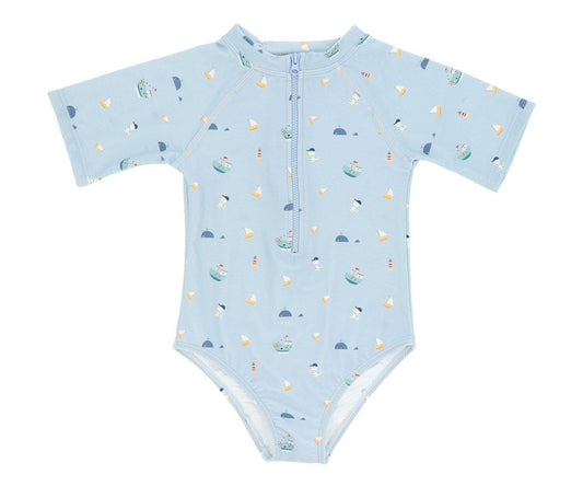 Fato de banho com Zíper Fishing Boat- Monneka