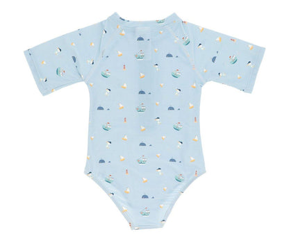 Fato de banho com Zíper Fishing Boat- Monneka