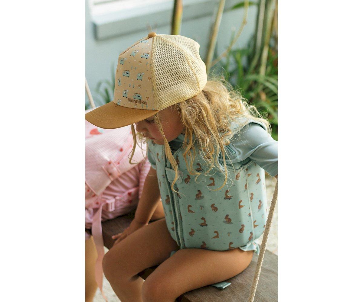 Boné com viseira Surf Van - Monneka