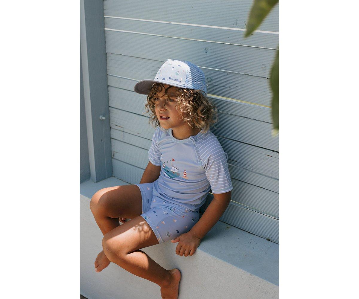 Camisola Proteção UV Fishing Boat- Monneka