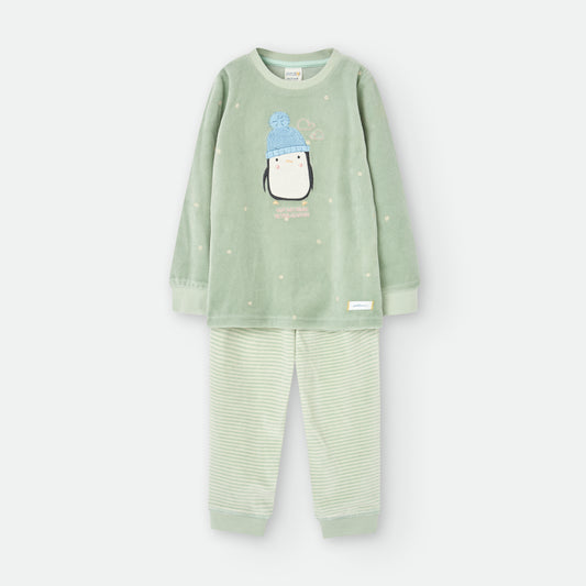 Pijama Infantil  Pinguim -Waterlemon