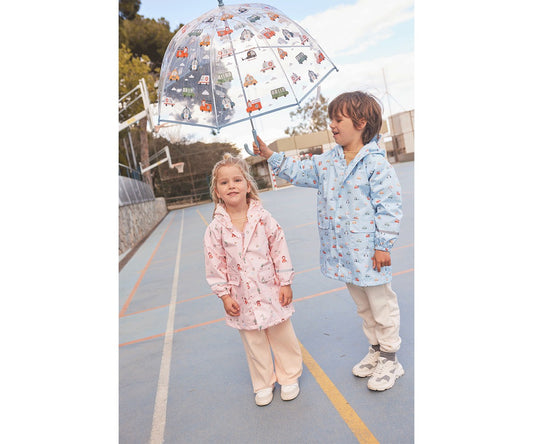 Capa de chuva infantil City Cars