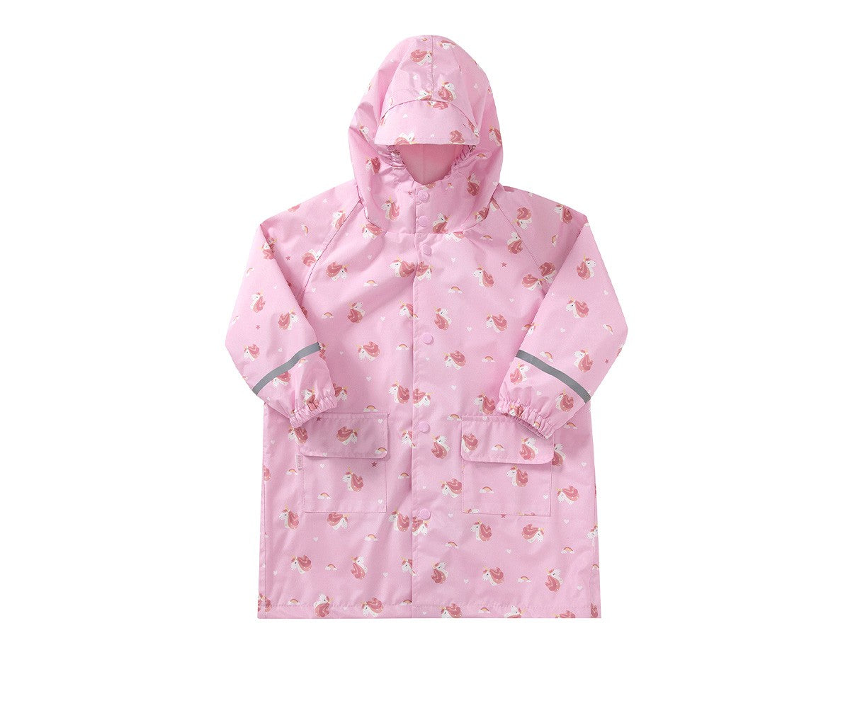 Capa de chuva infantil Magical Unicorn