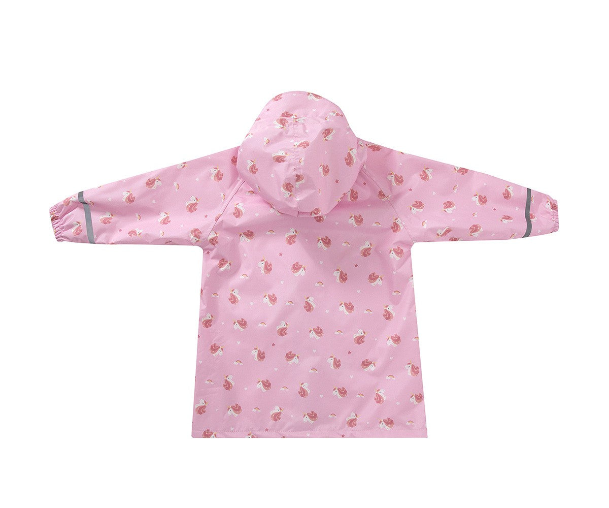 Capa de chuva infantil Magical Unicorn