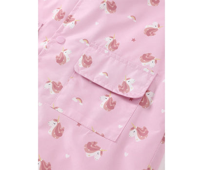 Capa de chuva infantil Magical Unicorn
