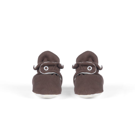 Baby Booties chocolate tiramisu (Mid Season)- Zás Trás for Babies