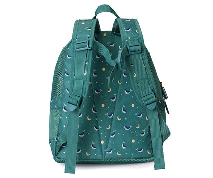 Mochila infantil Anti-areia Whale Teal- Monneka