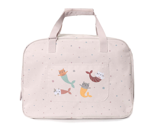 Bolsa de Praia com Rede Mermaid- Monneka
