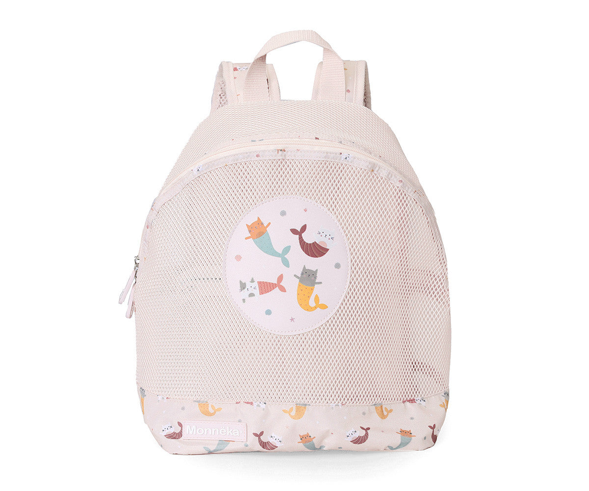 Mochila infantil Anti-areia Mermaid Cats- Monneka