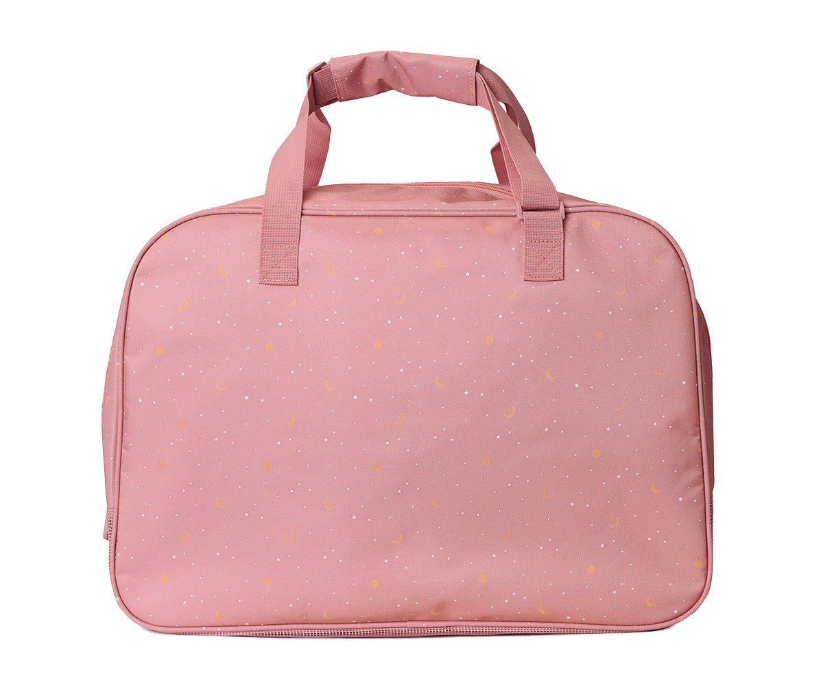 Bolsa de Praia com Rede Whale Pink  - Monneka