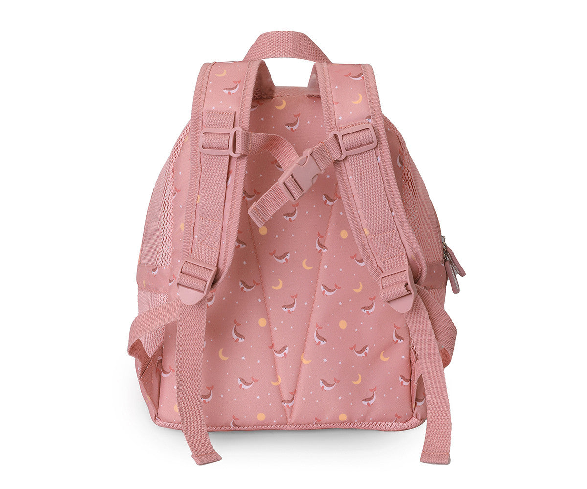 Mochila infantil Anti-areia Whale Pink- Monneka