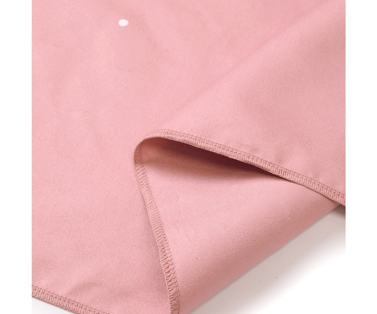 Toalha Praia Microfibra Whale Pink- Monneka
