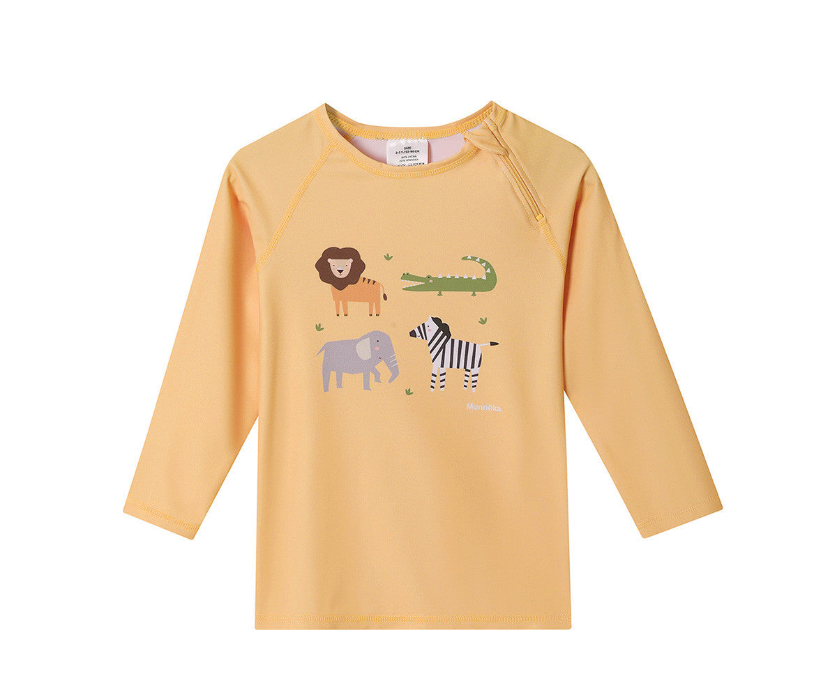 Camisola Proteção UV Wild Animals manga comprida- Monneka