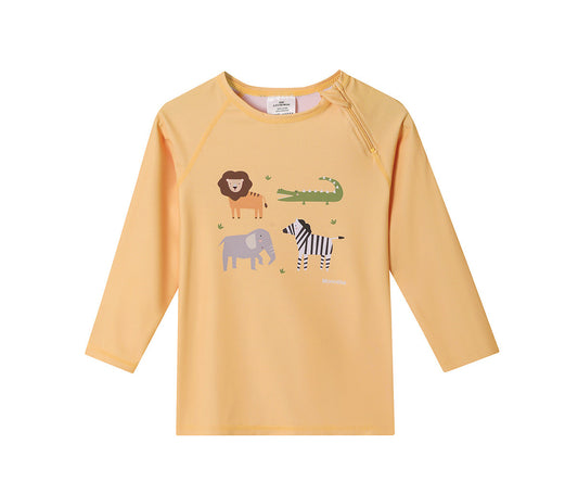 Camisola Proteção UV Wild Animals manga comprida- Monneka