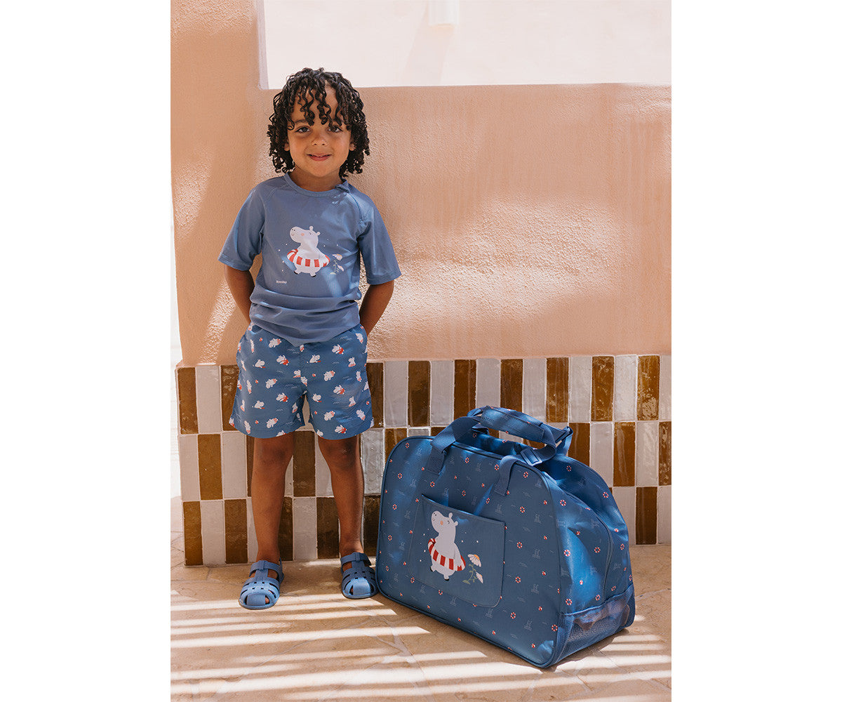 Bolsa de Praia com Rede Hippos - Monneka
