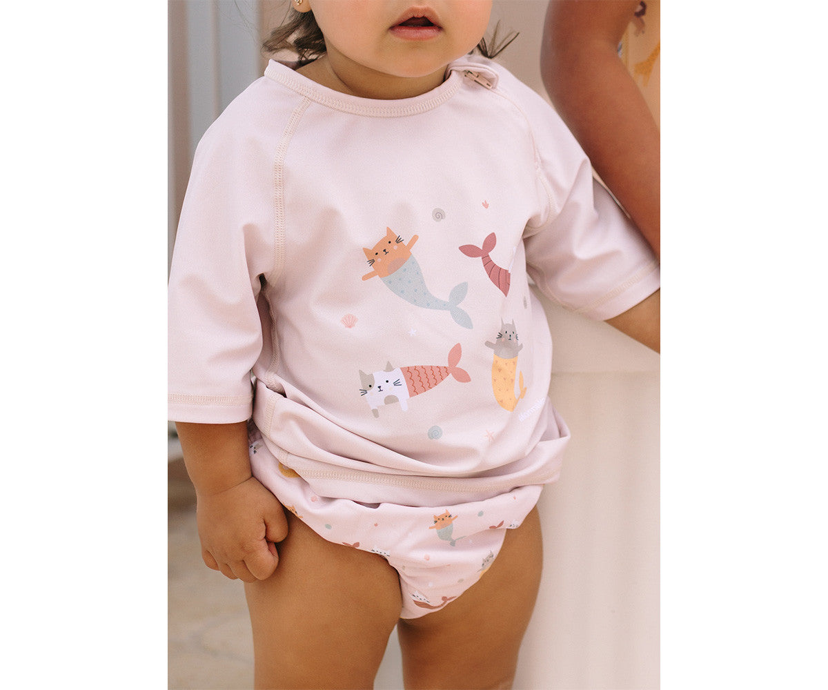 Camisola Proteção Mermaid Cats- Monneka