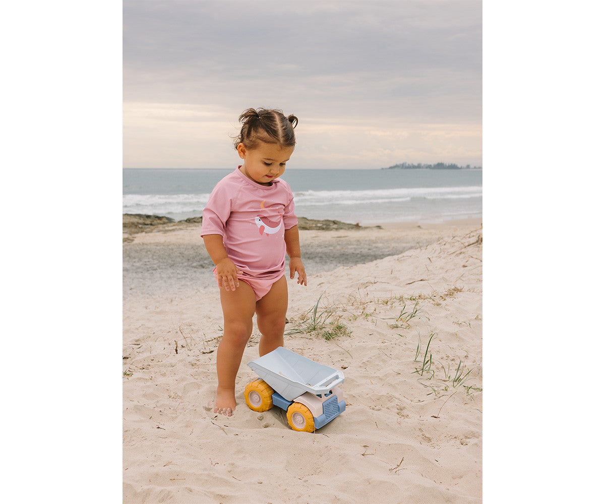 Camisola Proteção Whale Pink- Monneka