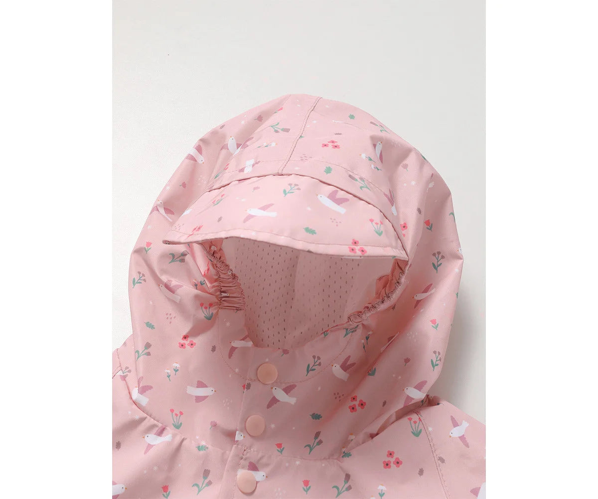 Capa de chuva infantil  Blossom Birds - Tutete