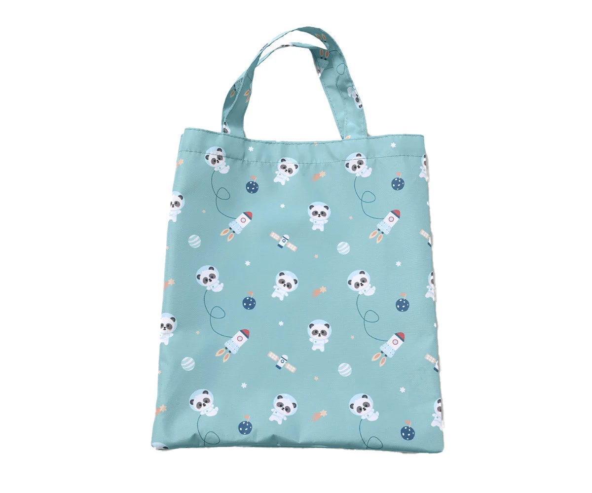 Capa de chuva infantil Pandas In Space- Tutete