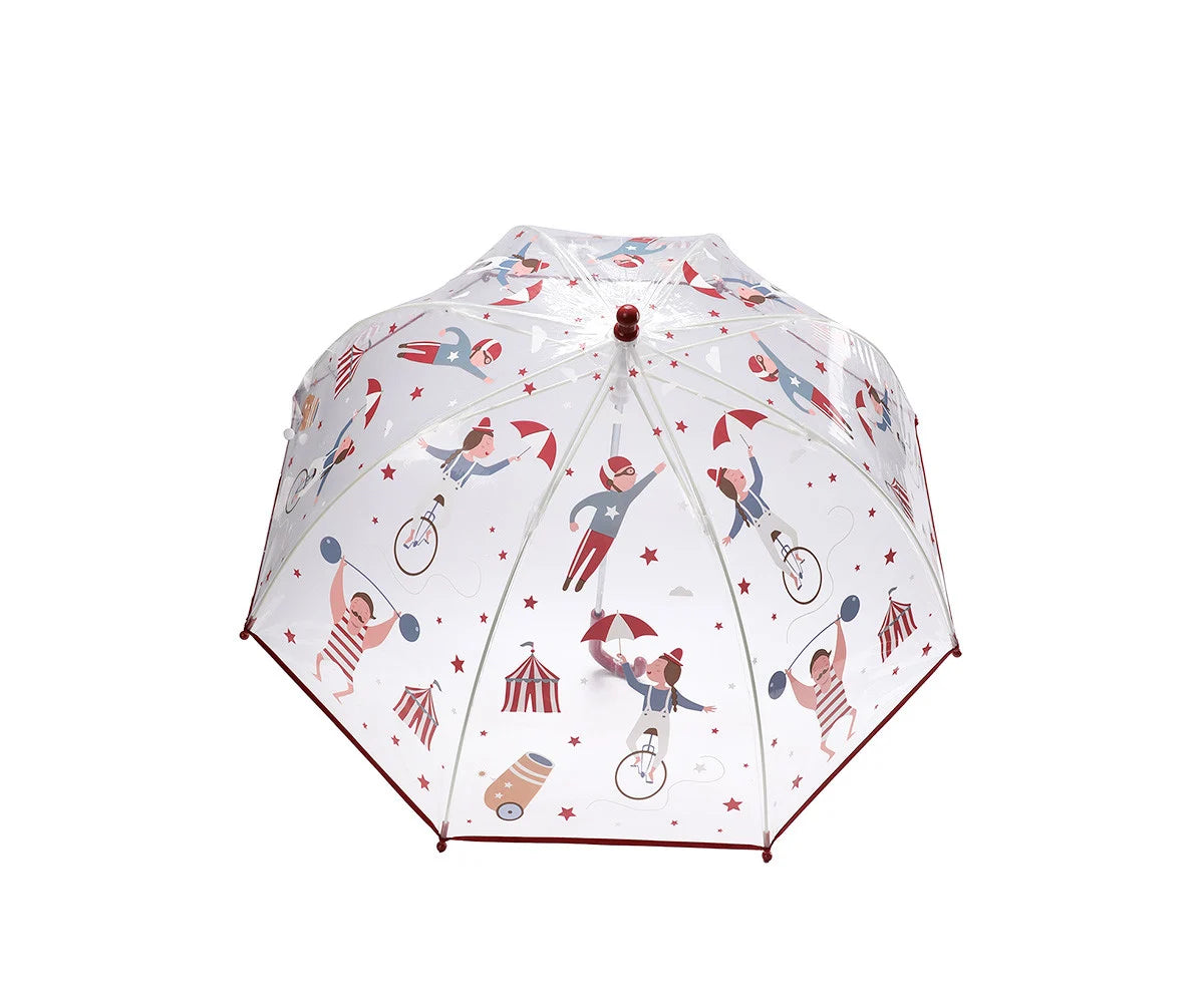 Guarda-chuva transparente Circus