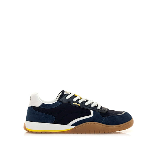 Sapatilhas Mustang free  Orbit- Nylon Marino/ Nappa Leather Blanco