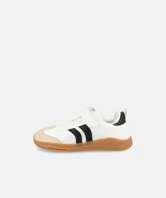 Sapatilhas Vegan Ares Branco e Negro Adultos-Blanditos By Crio's