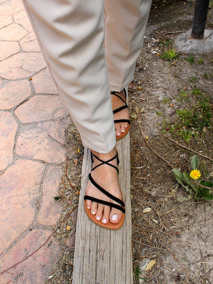 Sandalias Aitana Dark- Mum barefoot
