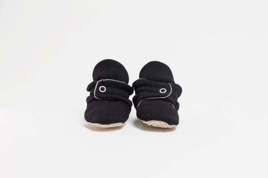 Baby Booties Black Frosting - Zás Trás for Babies