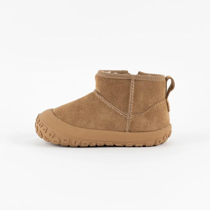 Botins em pelo beige- Victoria