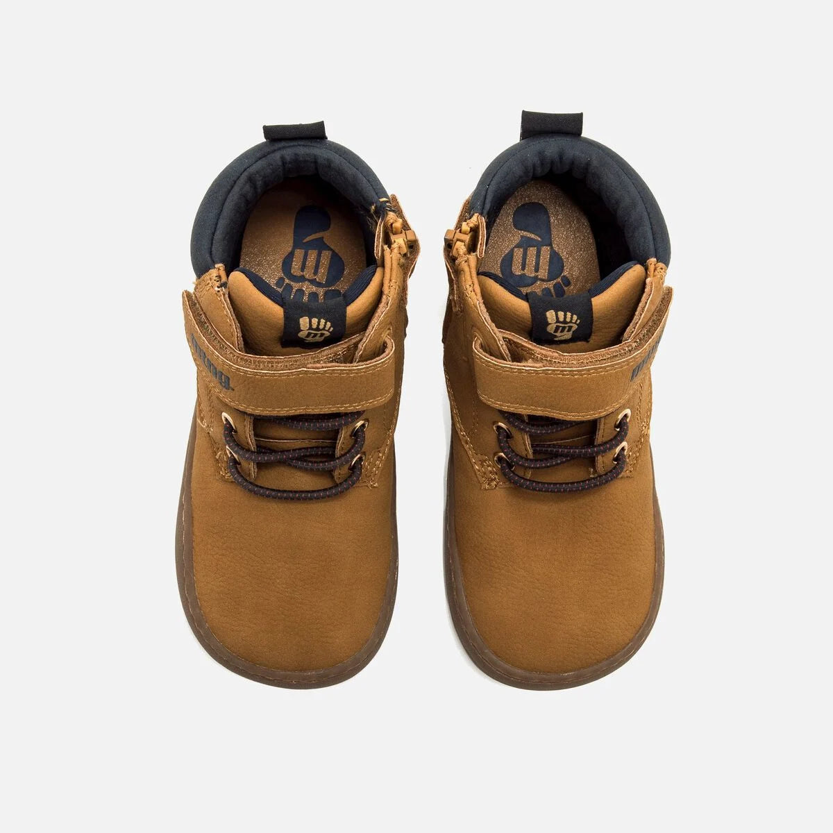 Botas Mustang Free Kids - Castanho