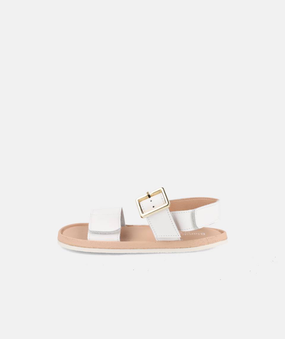 SANDALIA Capri Branco- Blanditos