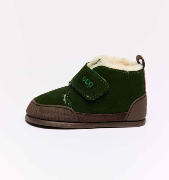 Botas com pêlo Dark Green- Coucouçava