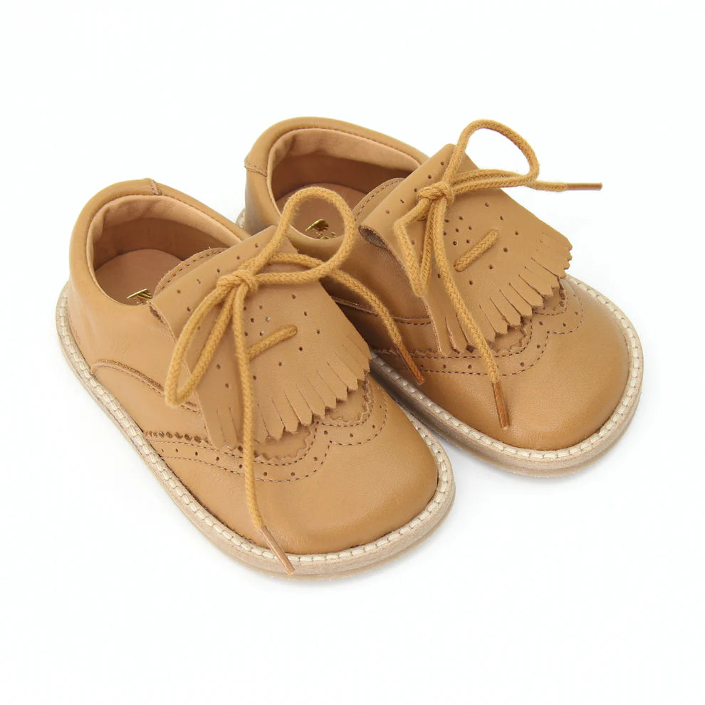 SIMBA BABY CAMEL - Carneira Barefoot em Pele- Barebuds