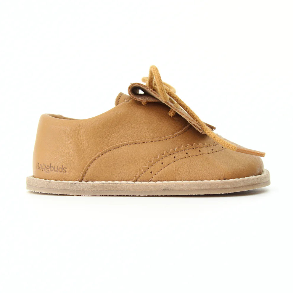 SIMBA BABY CAMEL - Carneira Barefoot em Pele- Barebuds