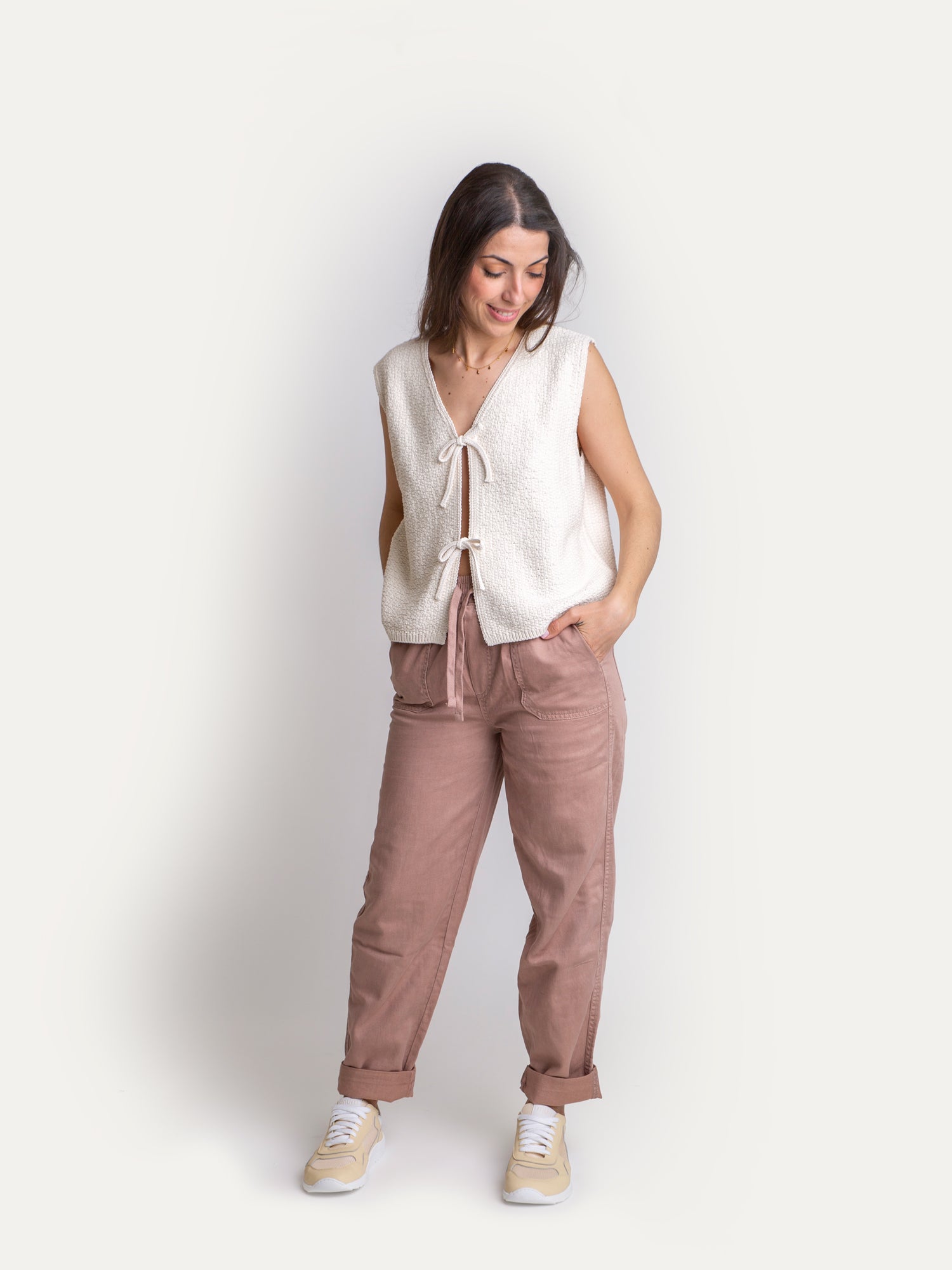 Sapatilhas Daniela Cream- Mum barefoot