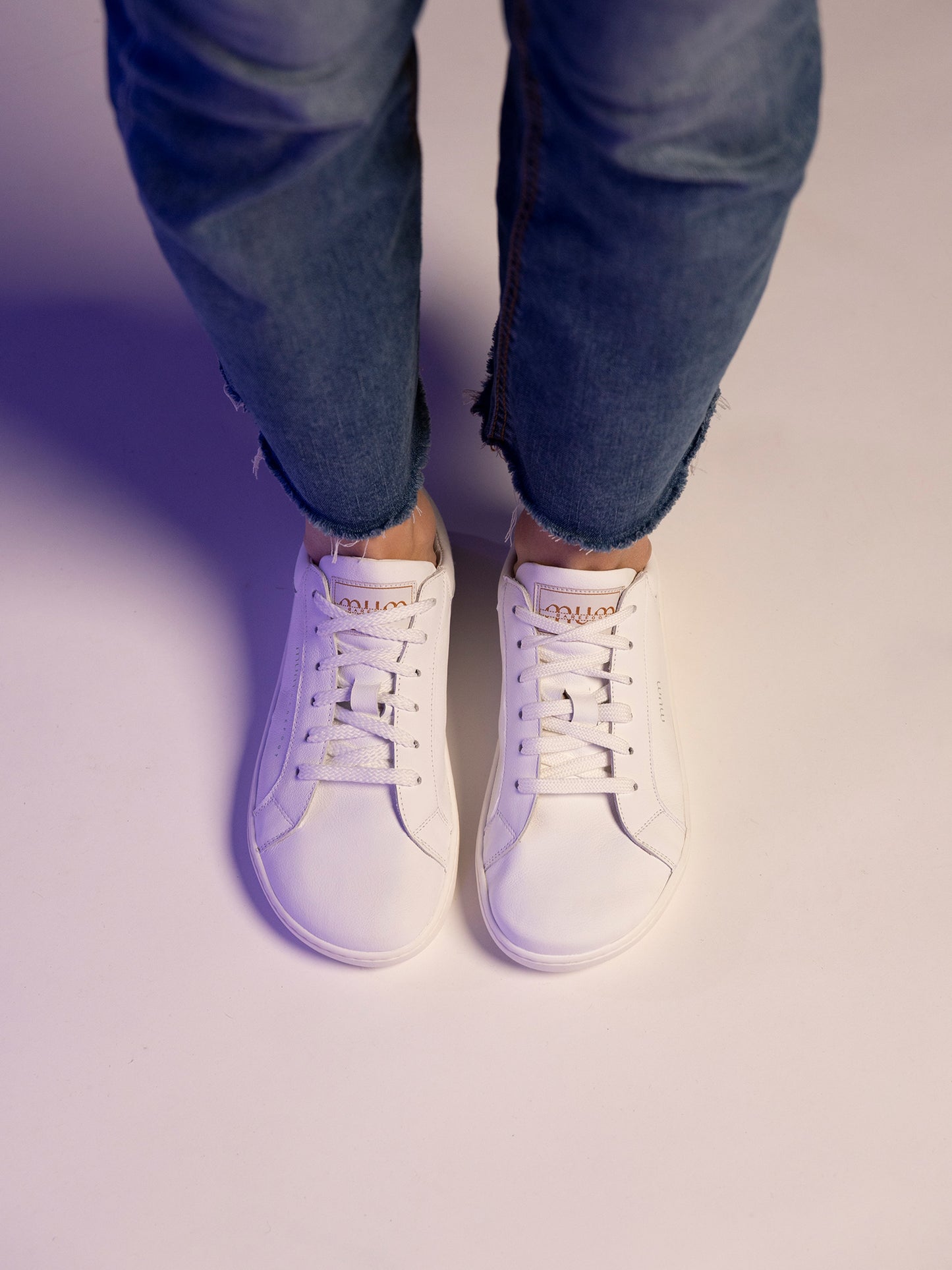 Sapatilhas Diana White More - Mum barefoot