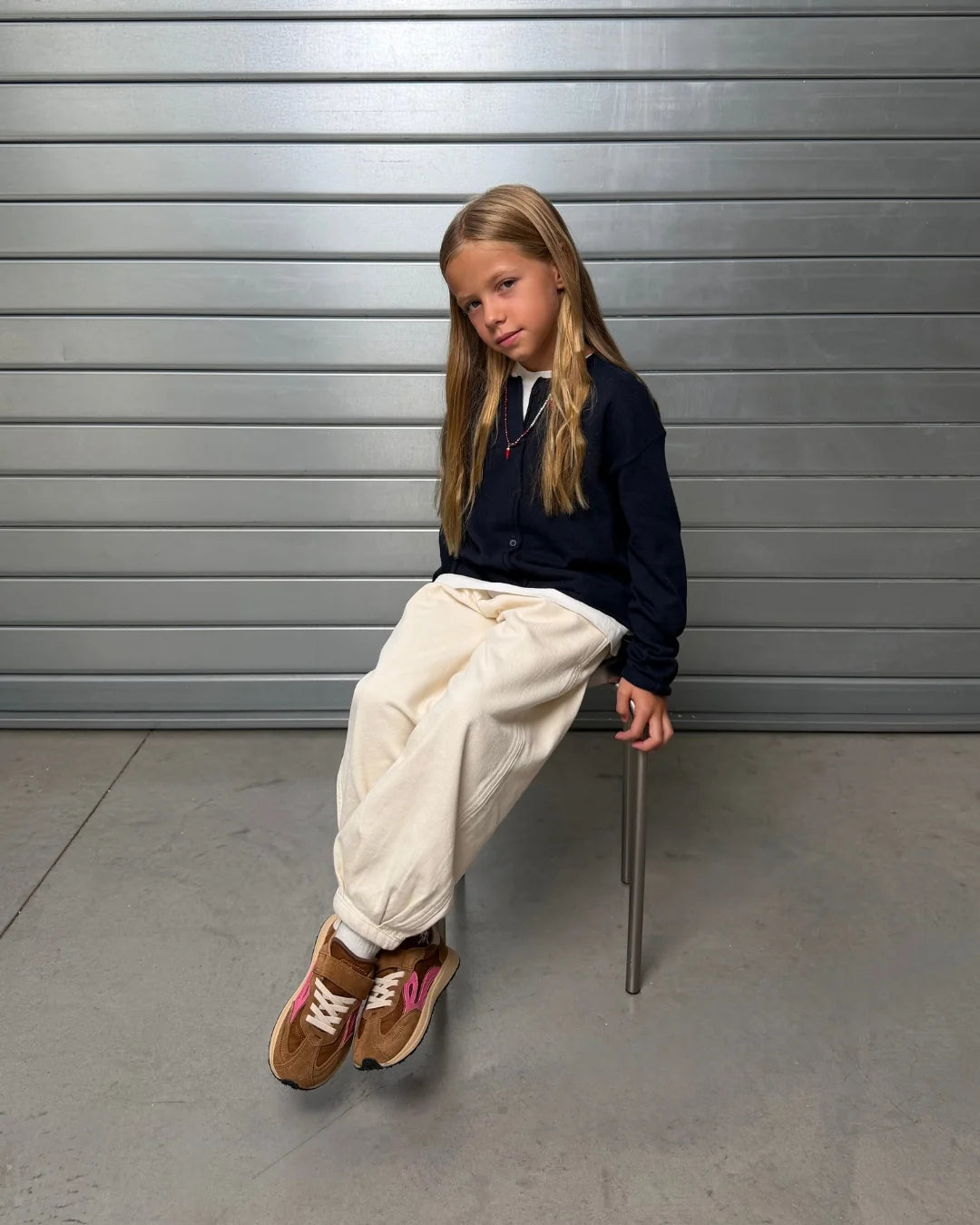 Sapatilhas Lejan Melrose Kids-Terra/ Eletric Pink