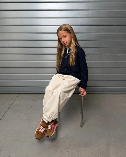 Sapatilhas Lejan Melrose Kids-Terra/ Eletric Pink