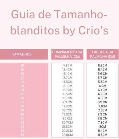 Sapatilhas Berlin Combi-Blanditos By Crio's