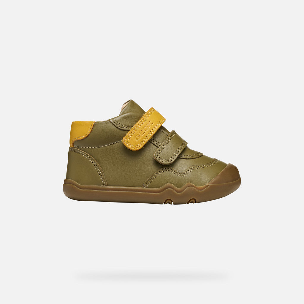 Botas steppieup baby- Pistacho/Ocre- Geox