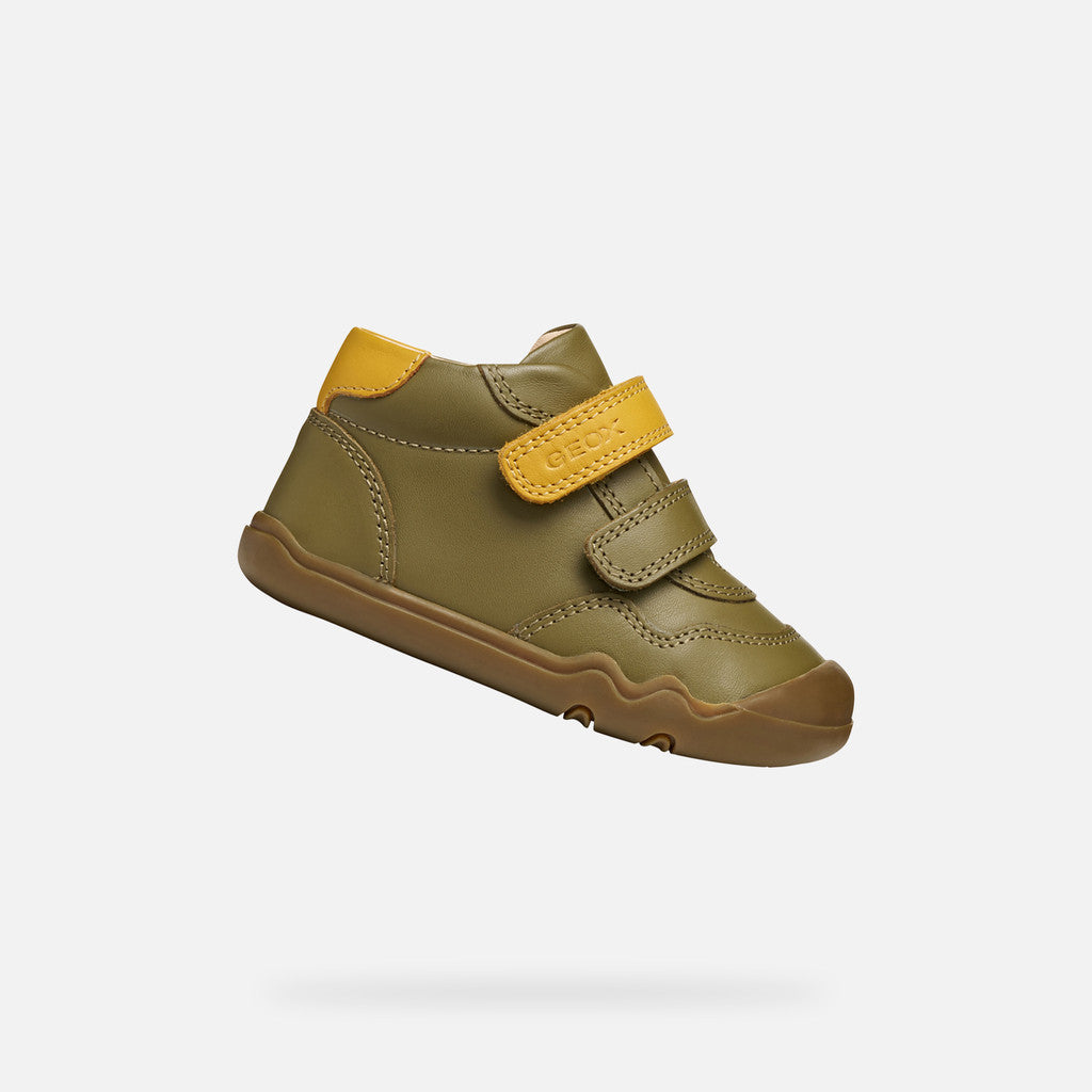 Botas steppieup baby- Pistacho/Ocre- Geox