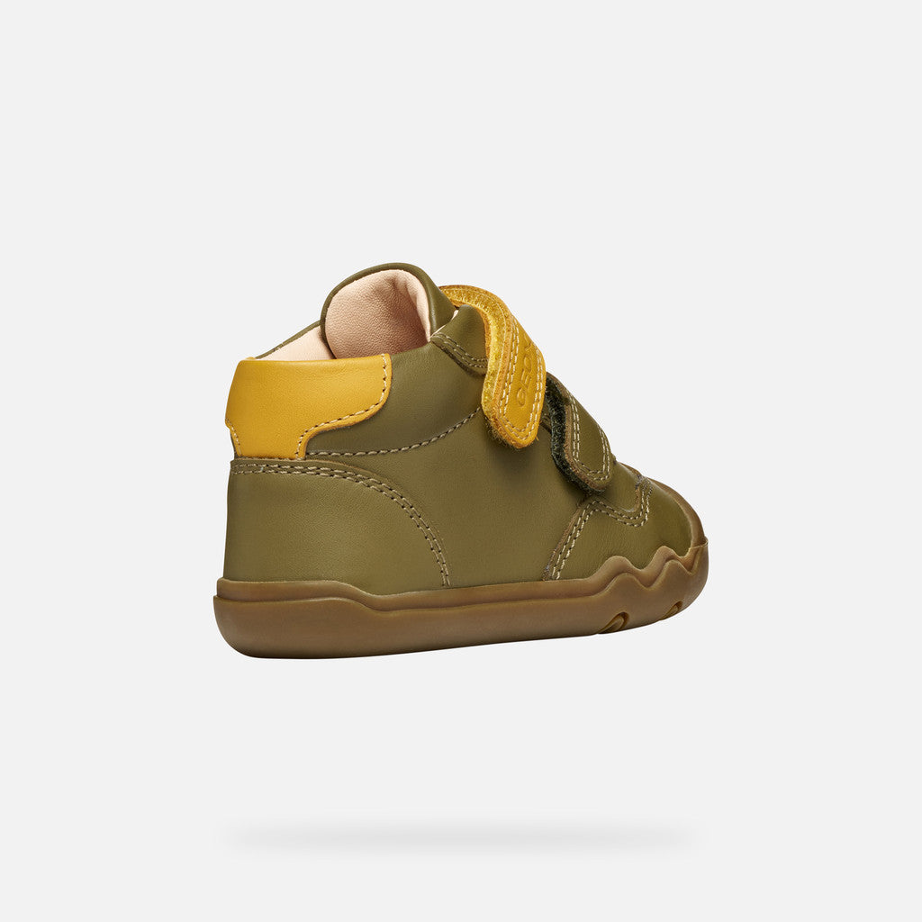 Botas steppieup baby- Pistacho/Ocre- Geox