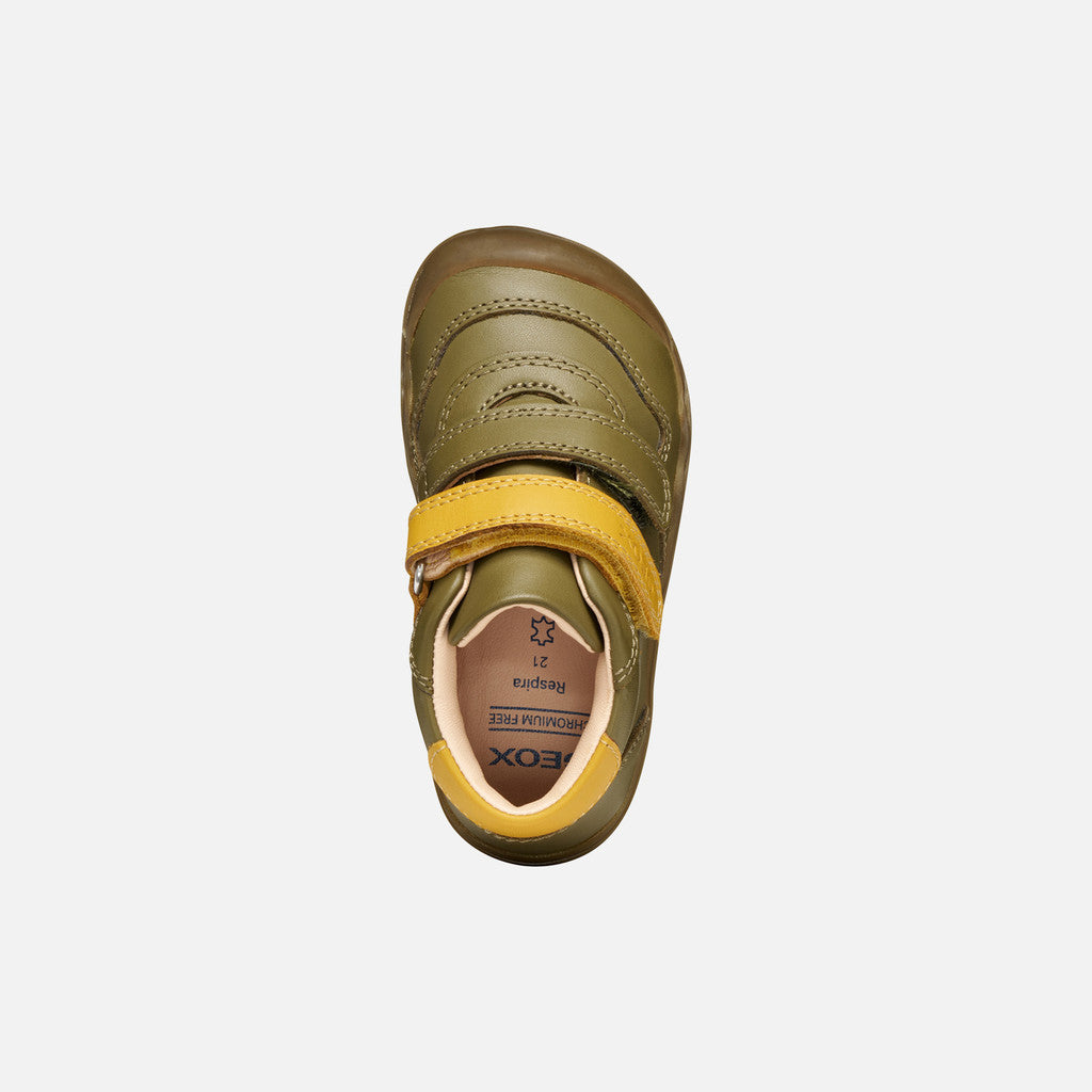 Botas steppieup baby- Pistacho/Ocre- Geox