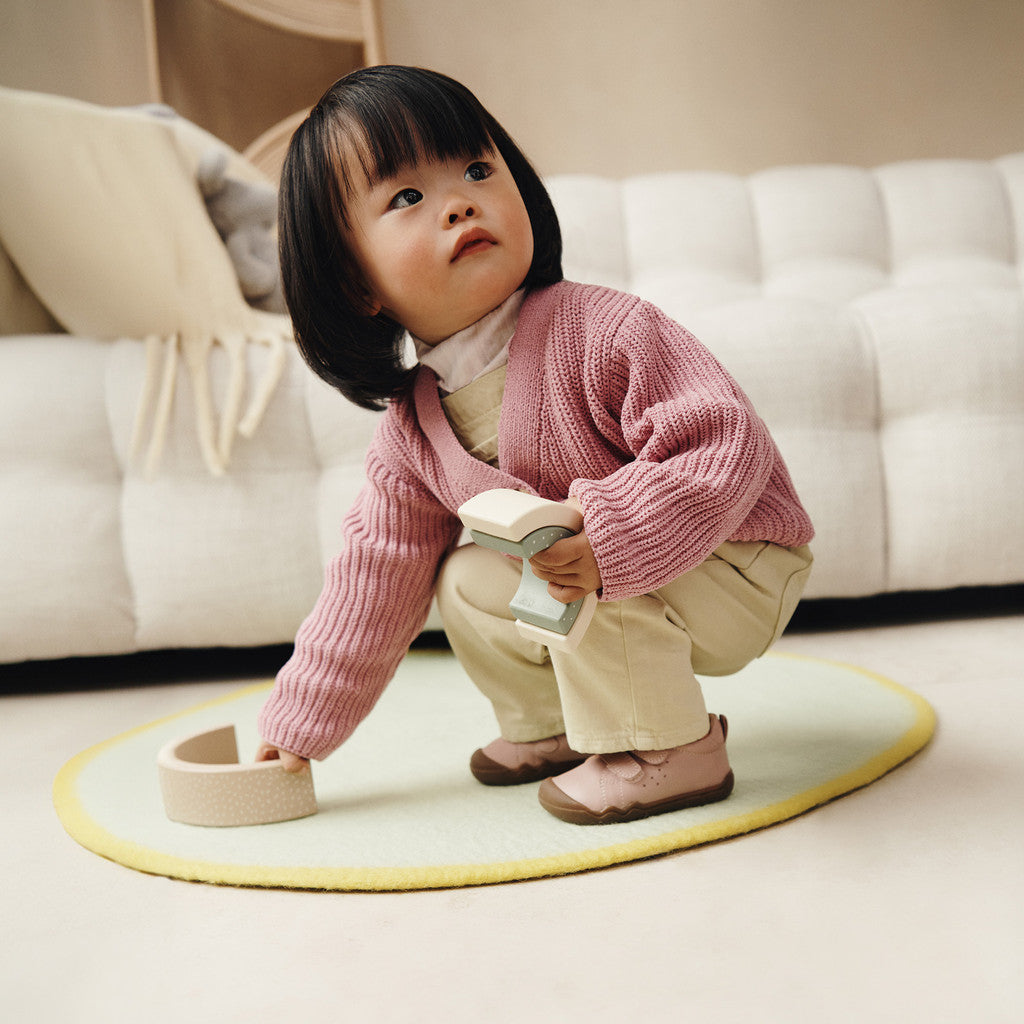 Sapatilhas steppieup baby- Old Rose- Geox