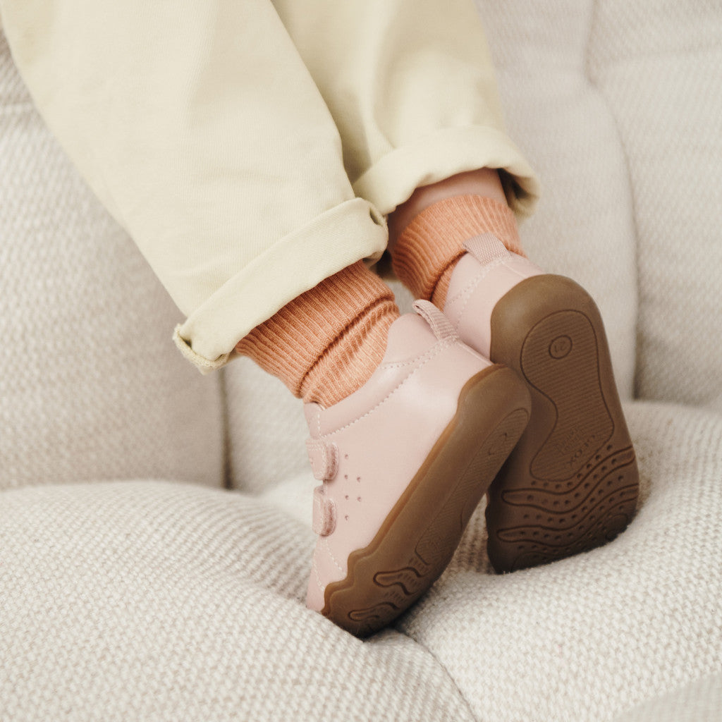 Sapatilhas steppieup baby- Old Rose- Geox