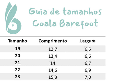 Coala Barefoot Azul Marinho- Bunny barefoot